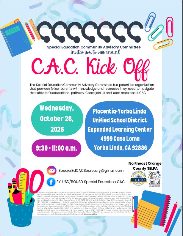 CAC Kick-Off Meeting